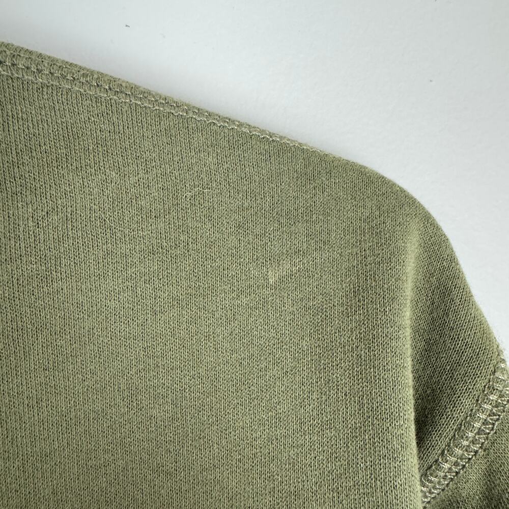 Polo Ralph Lauren Tiger Embroidered Green Sweatshirt Size Medium - Picture 10 of 12